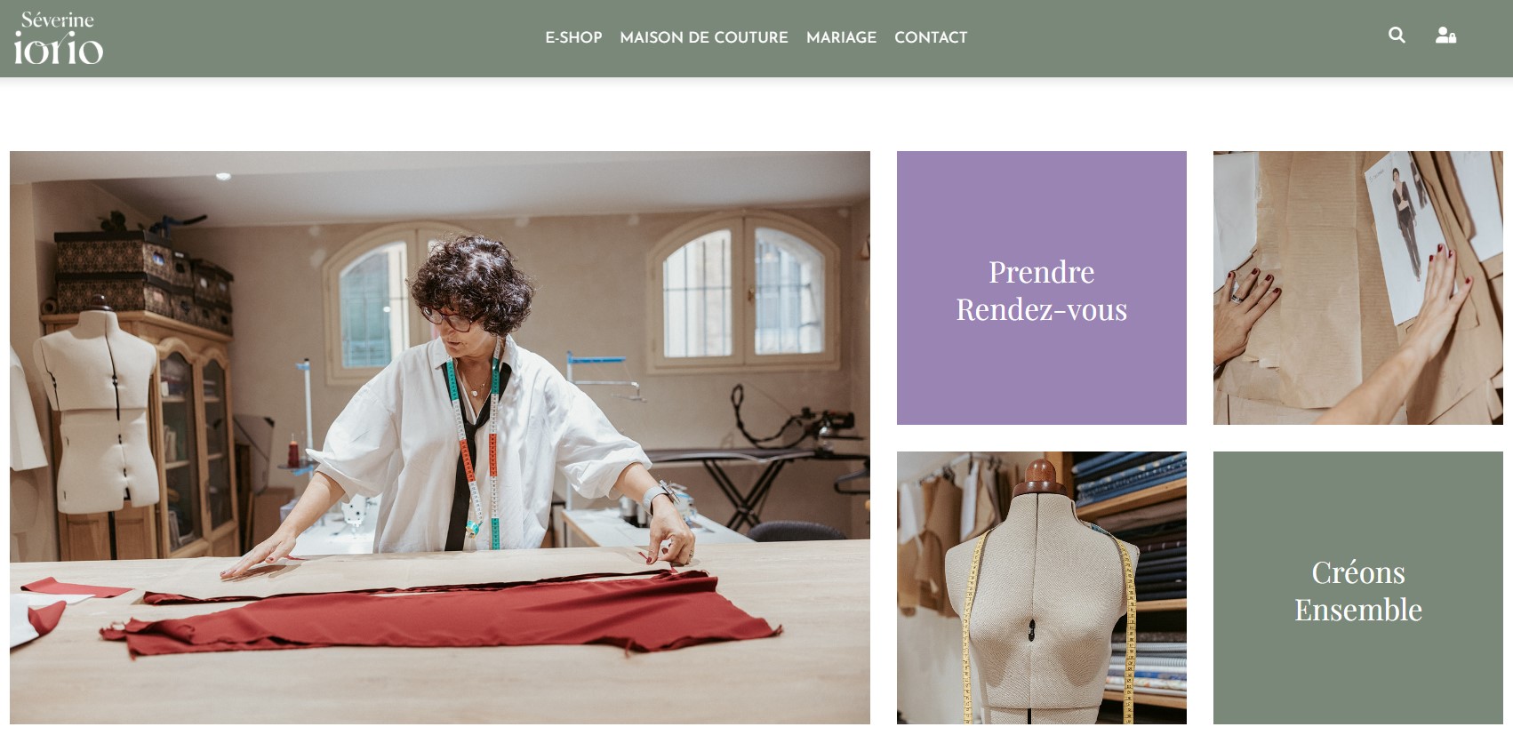 Site de Séverine couture